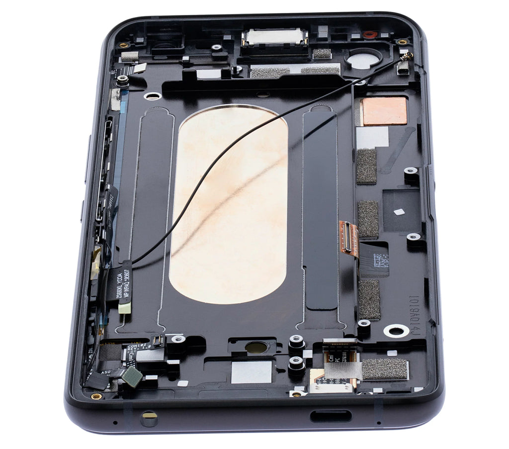 Replacement OLED Assembly With Frame Compatible For Asus ROG Phone 2 (ZS660KL) (Refurbished) (Matte Black)