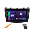 JMANCE 9 inch Apple CarPlay & Android Auto Car Stereo Receiver, Car Radio Compatible with 2010-2013 Mazda 3 with backup camera