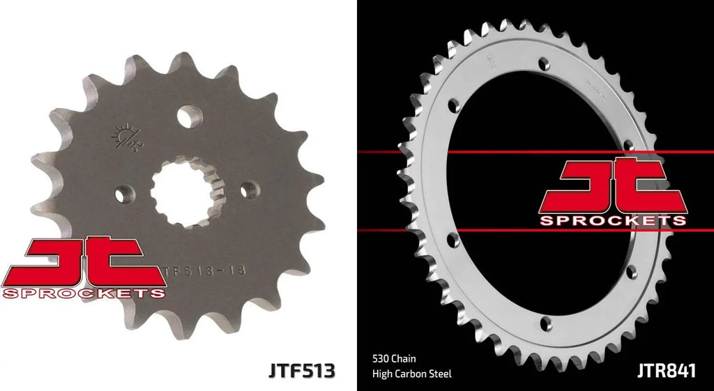 Front & Rear Sproket Kit for YAMAHA SR500 2J2,48U,4E6,4F9,1RU,48T,3EB1 78-91 JT Sprockets