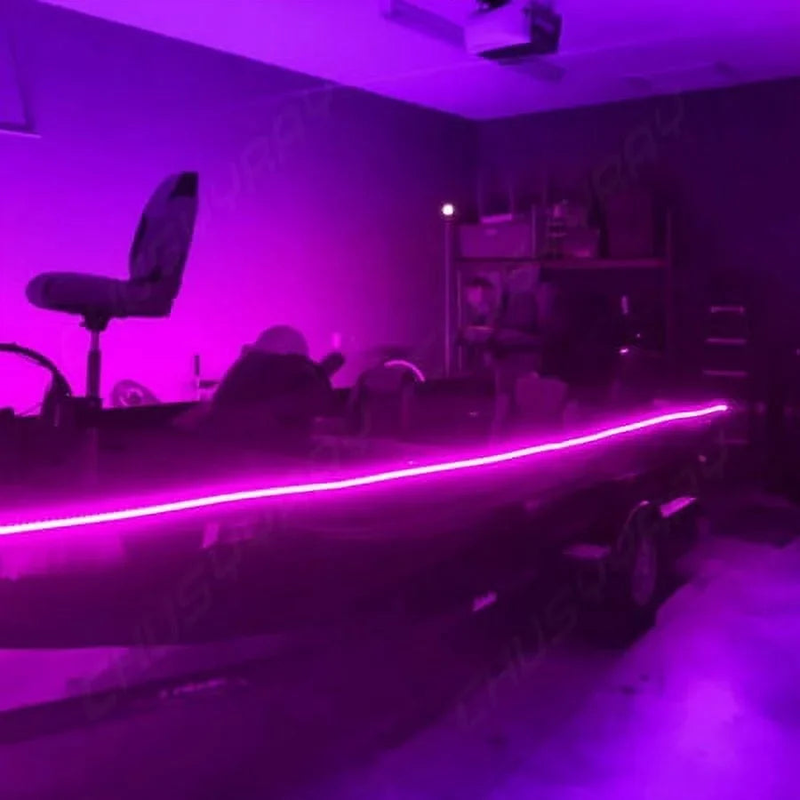 LED Lights Strip, Purple 300 LEDs Light Strips Kit for Bedroom, Home, Kitchen