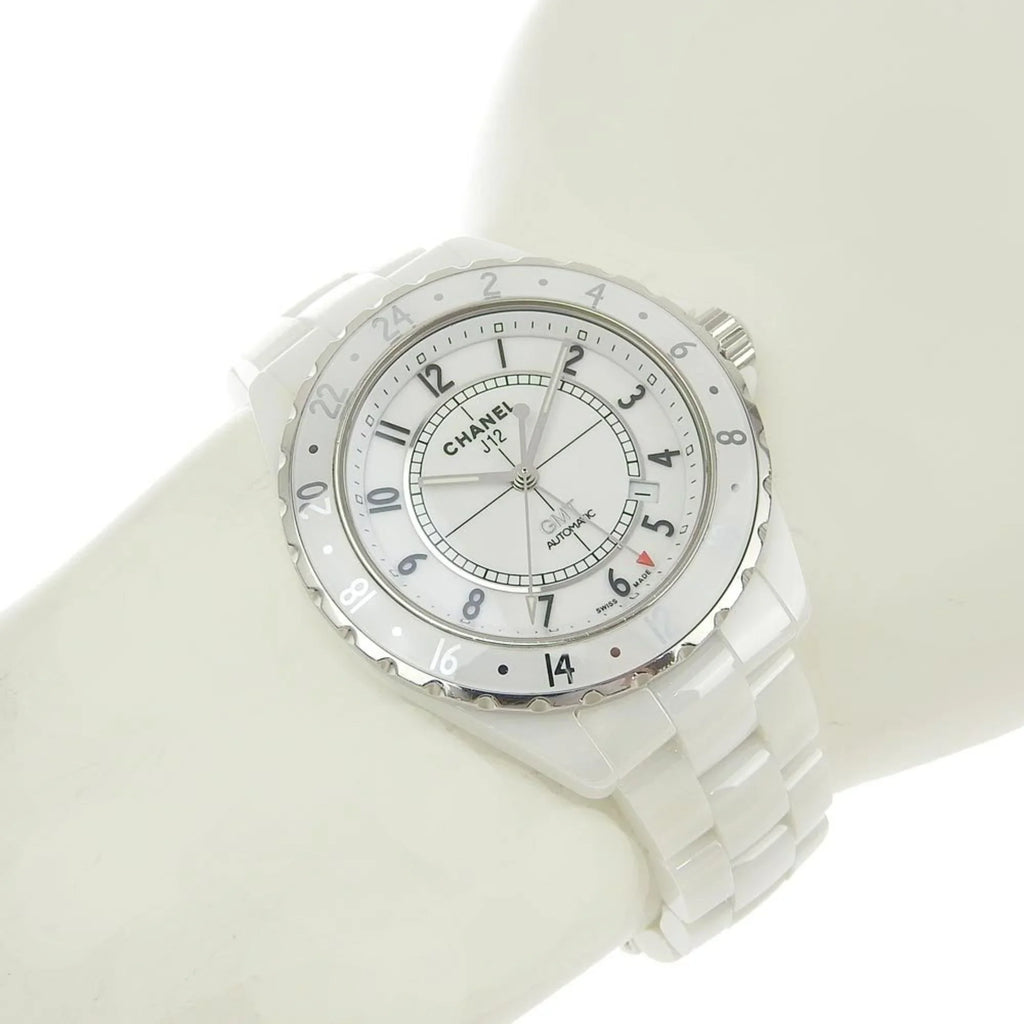 Pre-Owned CHANEL J12 GMT Men's Automatic Watch Limited Edition 2000 H2126 (Good)