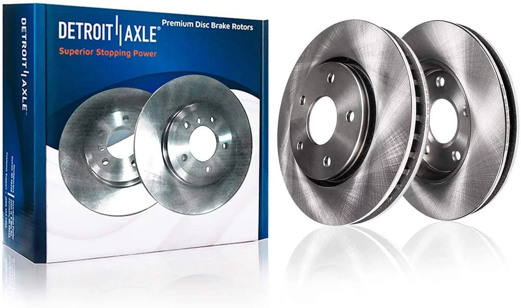 Detroit Axle - AWD Brake Kit for 2012-2016 Honda CR-V Replacement 2013 2014 2015 Disc Brake Rotors and Brakes Pads Front and Rear