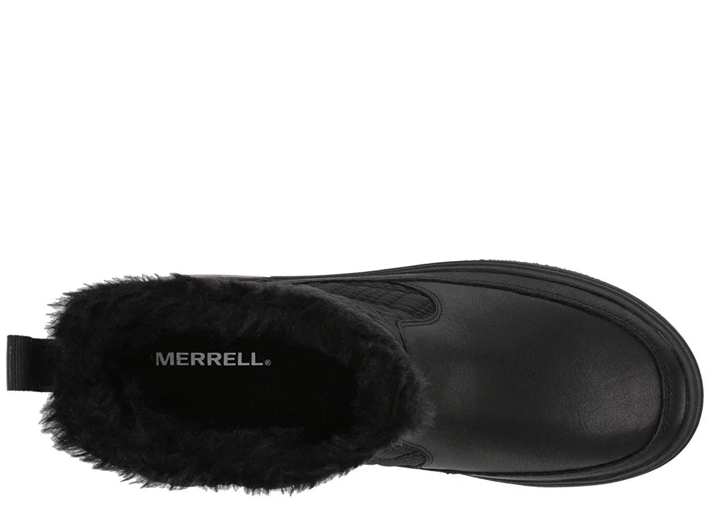 Merrell Women's Black Haven Bluff Polar Waterproof Boots