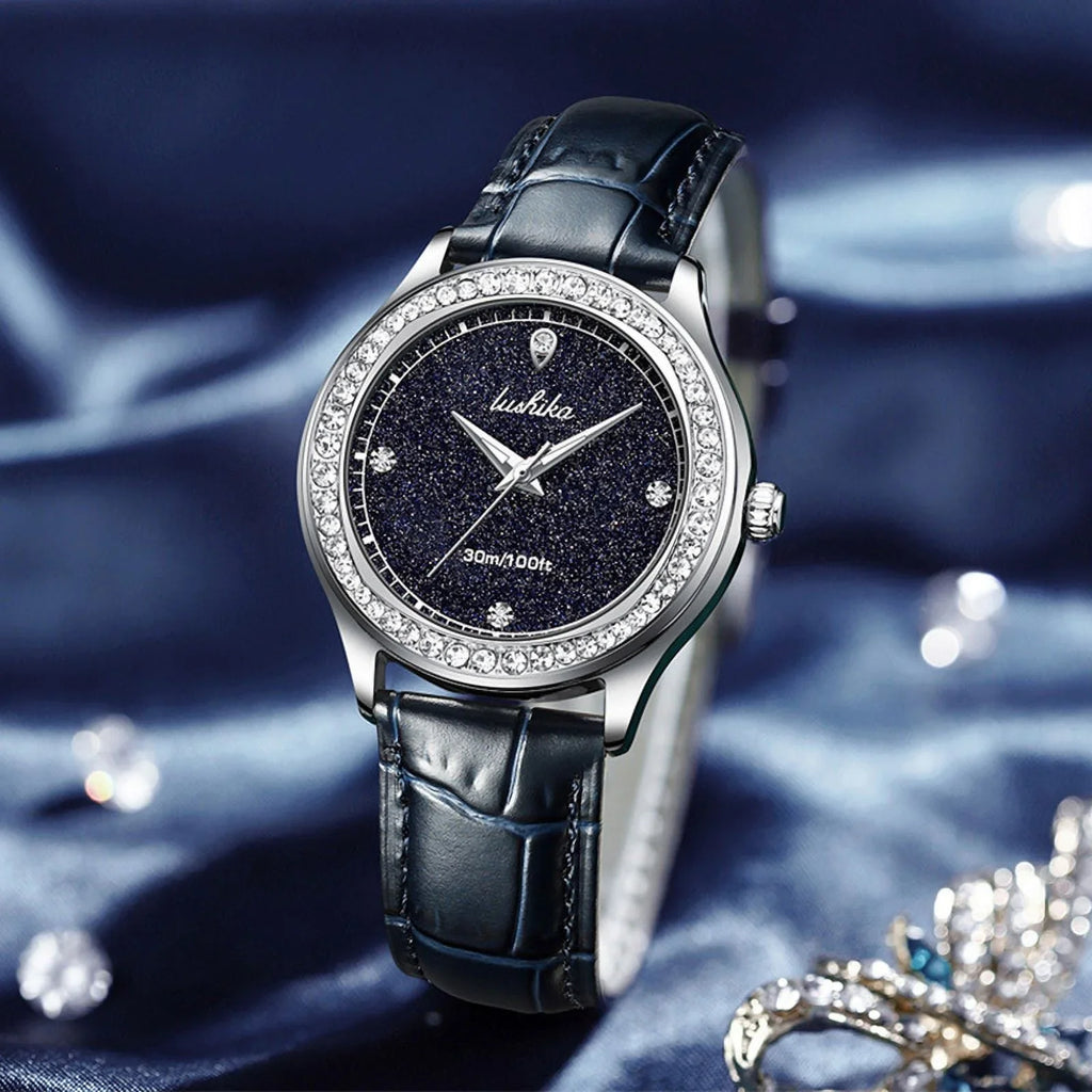 Starry Light Luxury Waterproof Quartz Ladies wristwatch