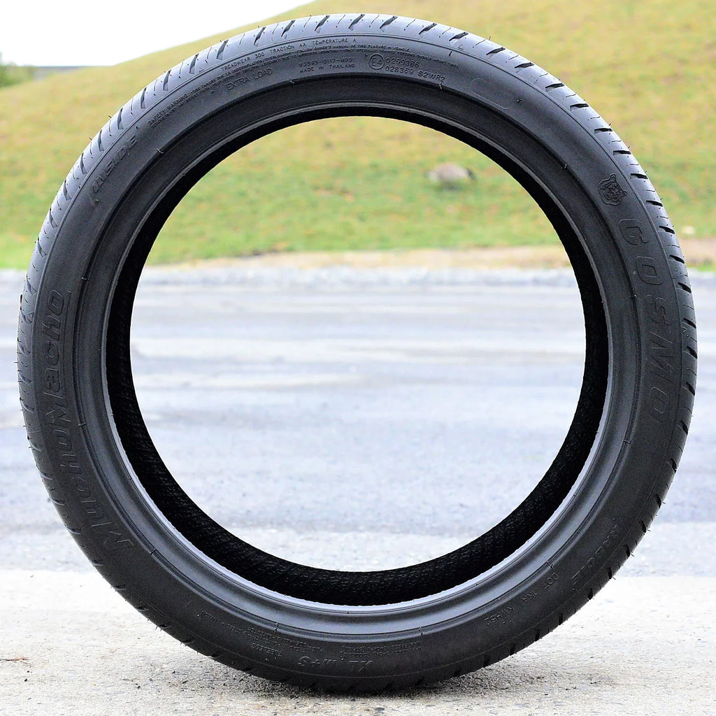 Set of 4 (FOUR) Cosmo MuchoMacho 225/50R17 ZR 98W All Season High Performance Tires Fits: 2012-15 Chevrolet Cruze LT, 2012-18 Ford Focus Electric
