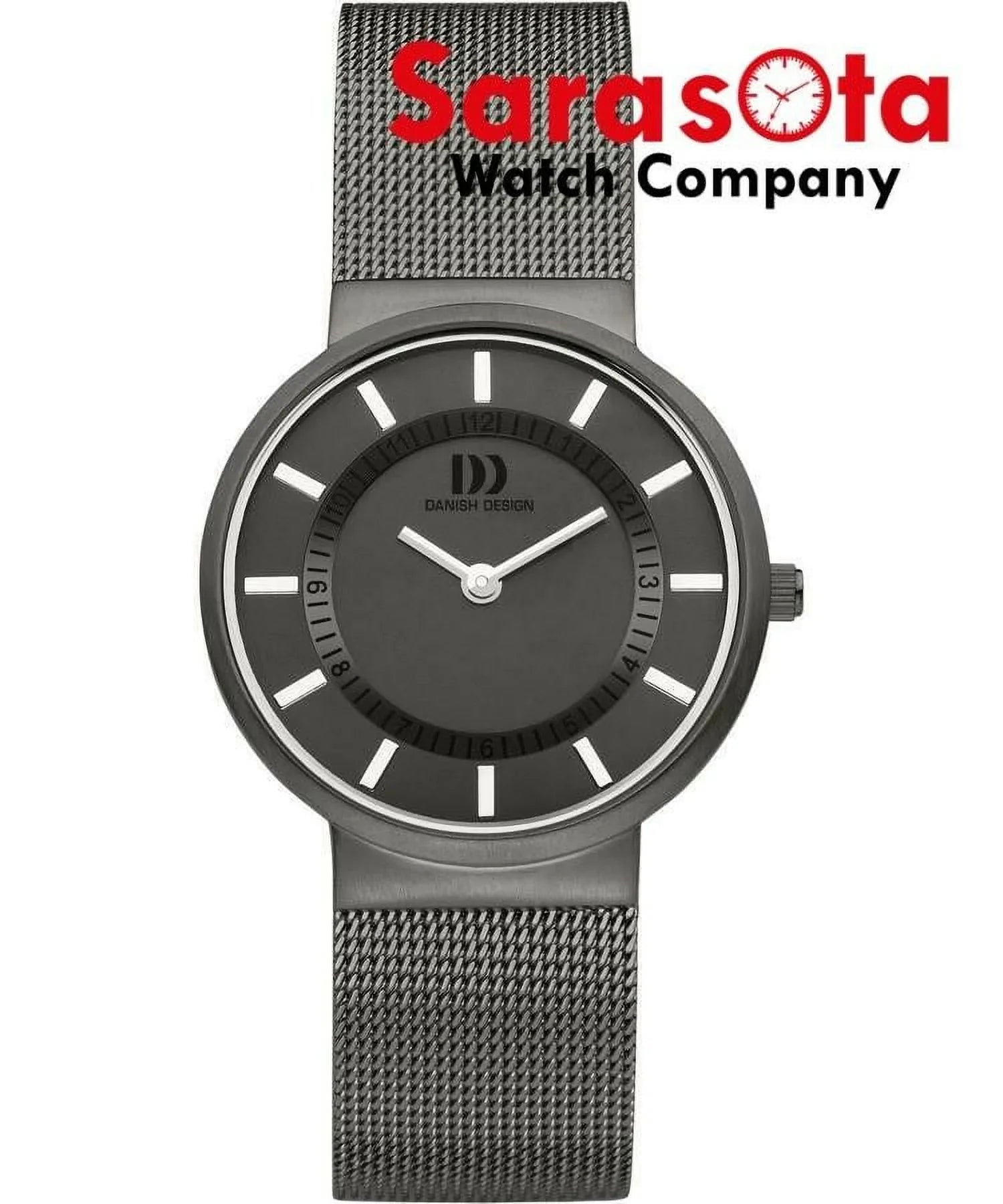 Danish Design IV64Q986 Gray Dial Stainless Steel Quartz Classic Women's Watch