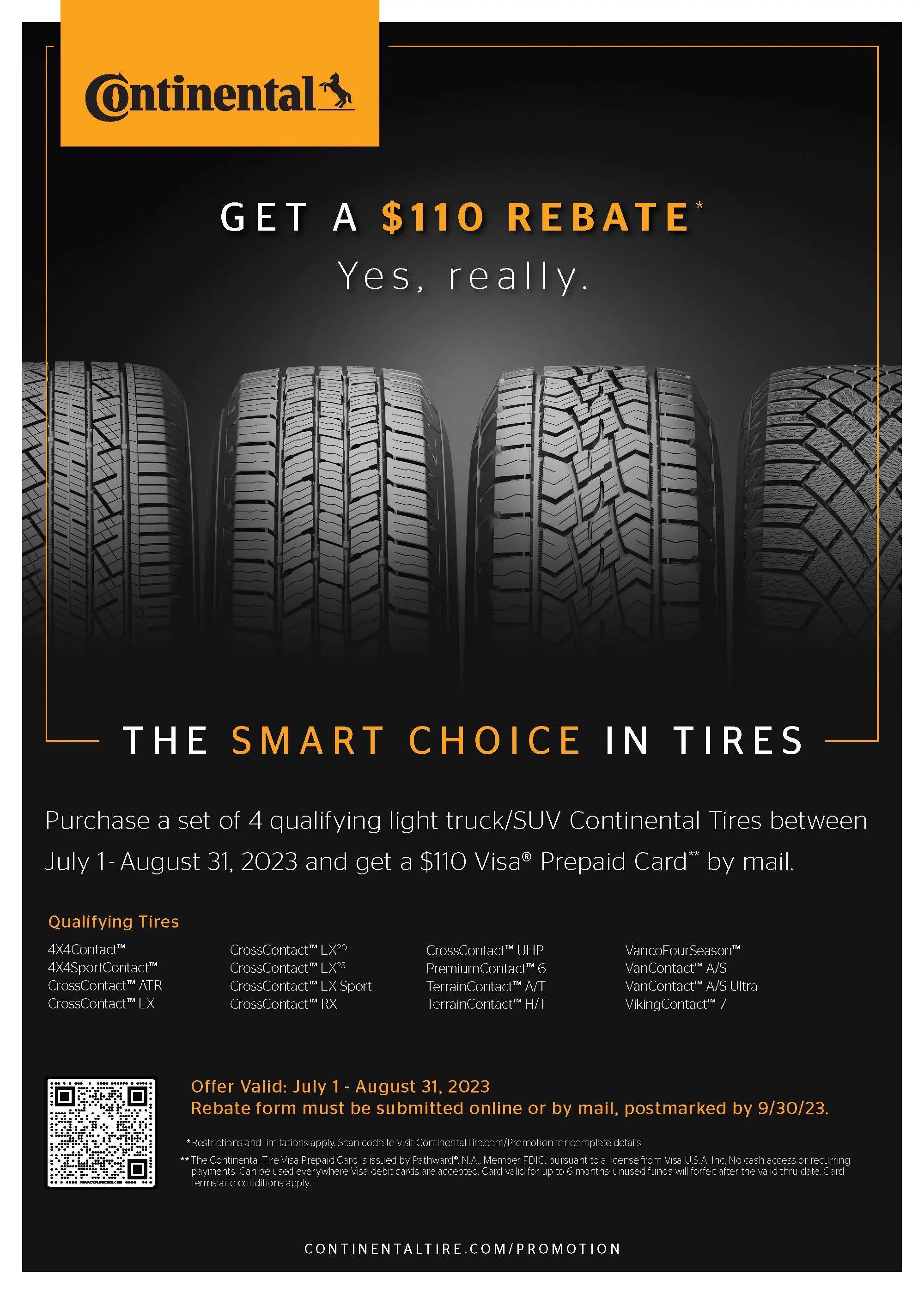 Continental VikingContact 7 Winter 275/55R20 117T XL Passenger Tire Fits: 2007-08 Toyota Tundra Limited, 2015 Ford F-150 Lariat