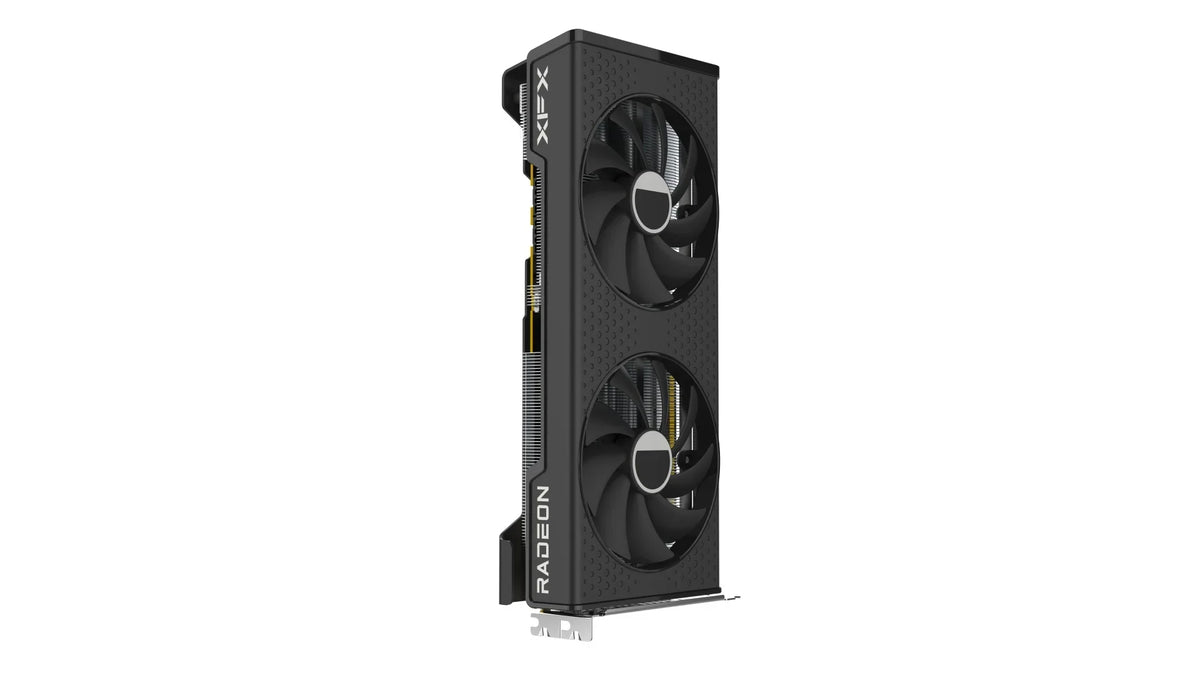 XFX SPEEDSTER SWFT210 RADEON RX 7600XT CORE Gaming Graphics Card with 16GB GDDR6 HDMI 3xDP, AMD RDNA 3 RX-76TSWFTFP