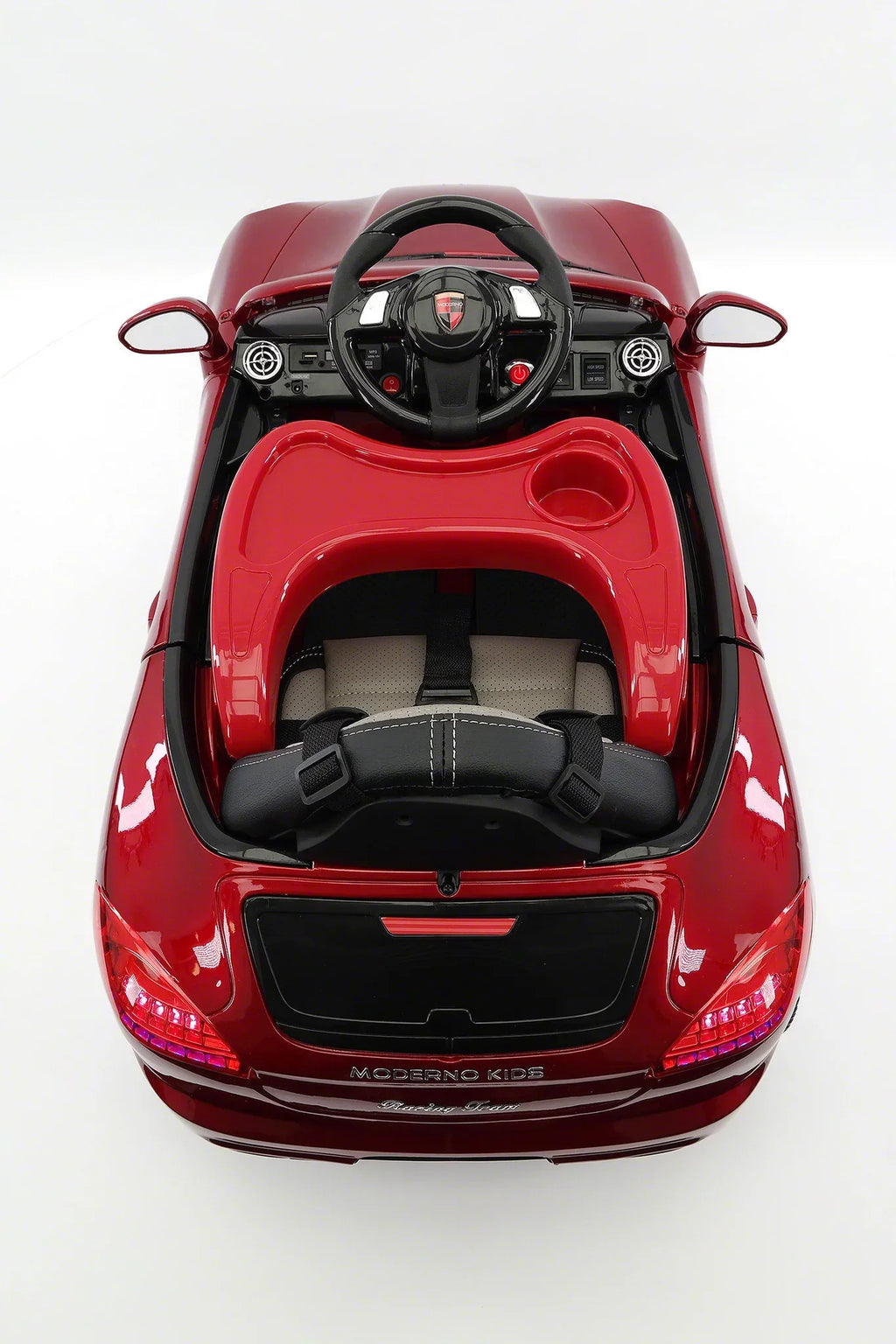 Kiddie Roadster 12V Kids Electric Ride-On Car with R/C Parental Remote | Cherry Red