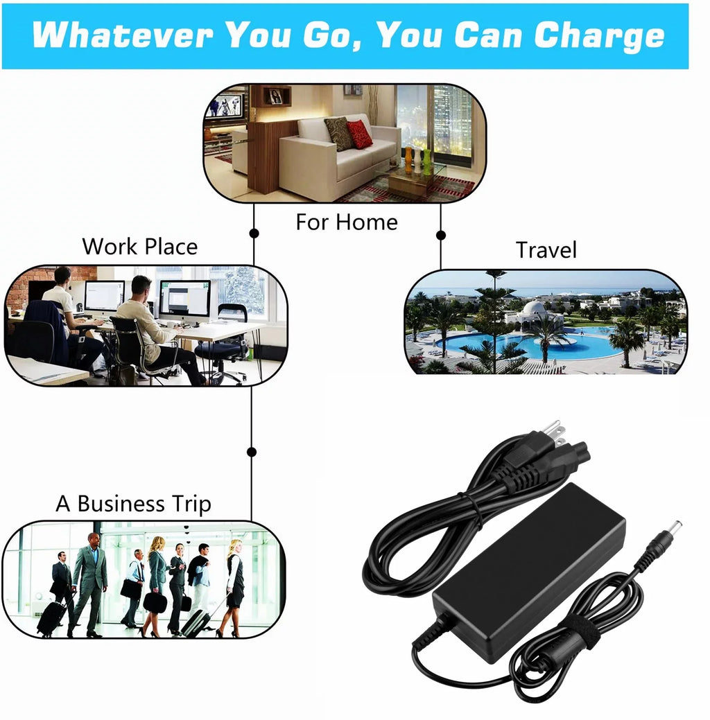KONKIN BOO Compatible 90W AC Adapter Charger Power Replacement for HP Probook 4440s 4540S 4545s 6470b 6475b 6570b