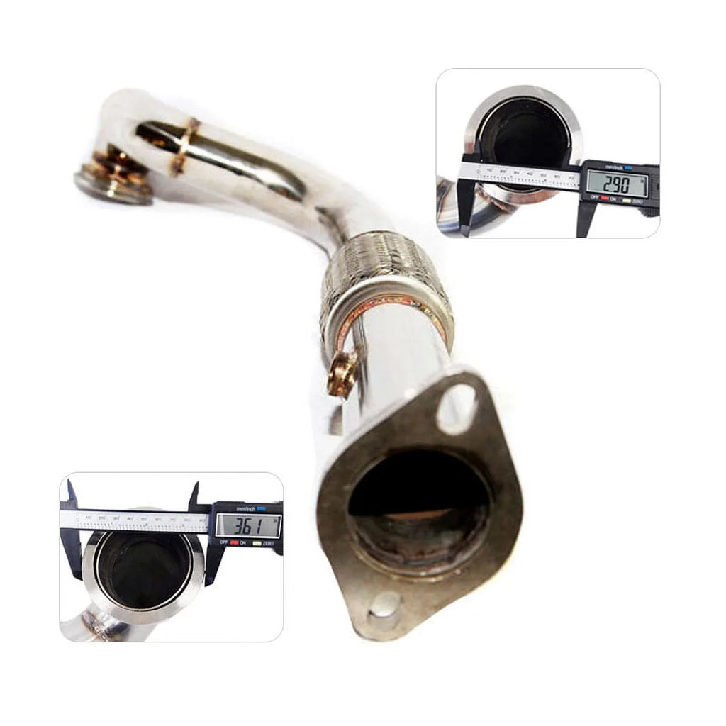 SS Downpipe 3" VBAND for 1988-1991 HONDA CRX/Civic 94-01 ACURA INTEGRA B18 SS Downpipe 3" VBAND for 1988-1991 HONDA CRX/Civic 94-01 ACURA INTEGRA B18