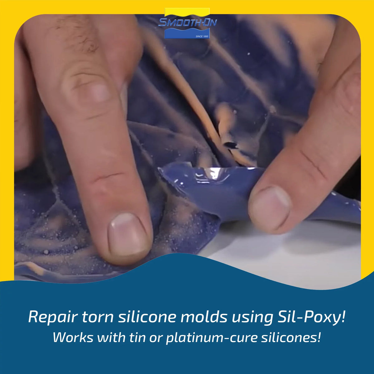 SIL-Poxy - Silicone Rubber Adhesive - 3 Ounce Tube